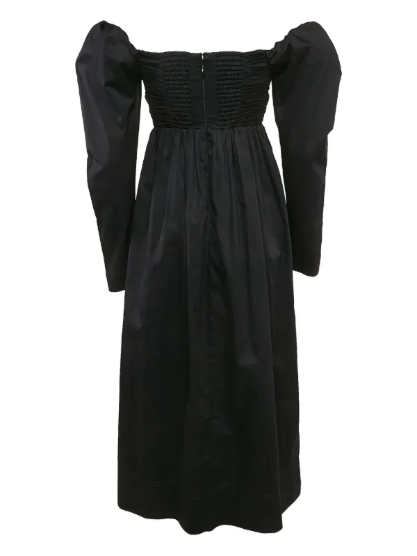 aje black puff sleeve dress 2023 puff-sleeves Bow | Dresses. x-markdown-pc:30 Asymmetrical Cowl Neck Ruched SIZE:9/10Y (34)