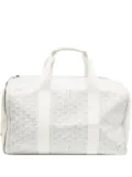 Goyard Pre-Owned Goyardine coated-canvas pet carrier - White