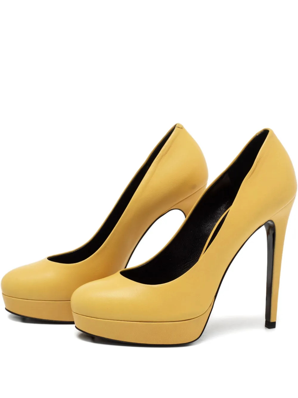 Barbara Bui 130mm platform pumps | Yellow | Image 1