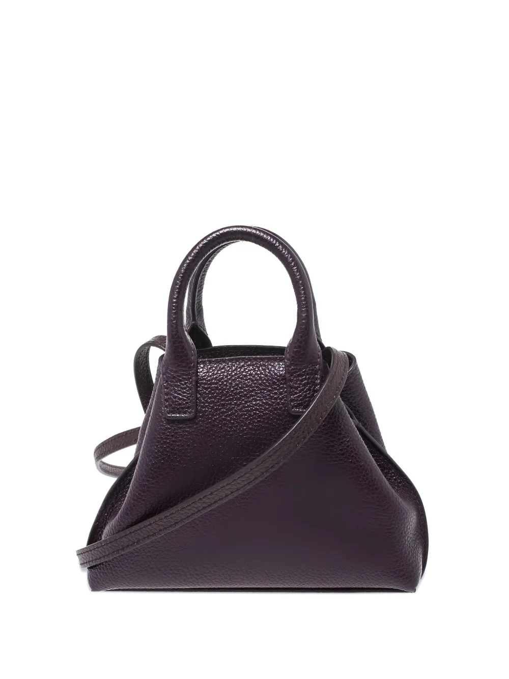 Akris leather top-handle shoulder bag | Purple | Image 1