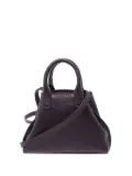 Akris leather top-handle shoulder bag - Purple