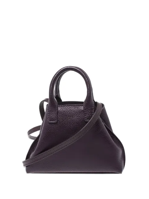 Akris leather top-handle shoulder bag