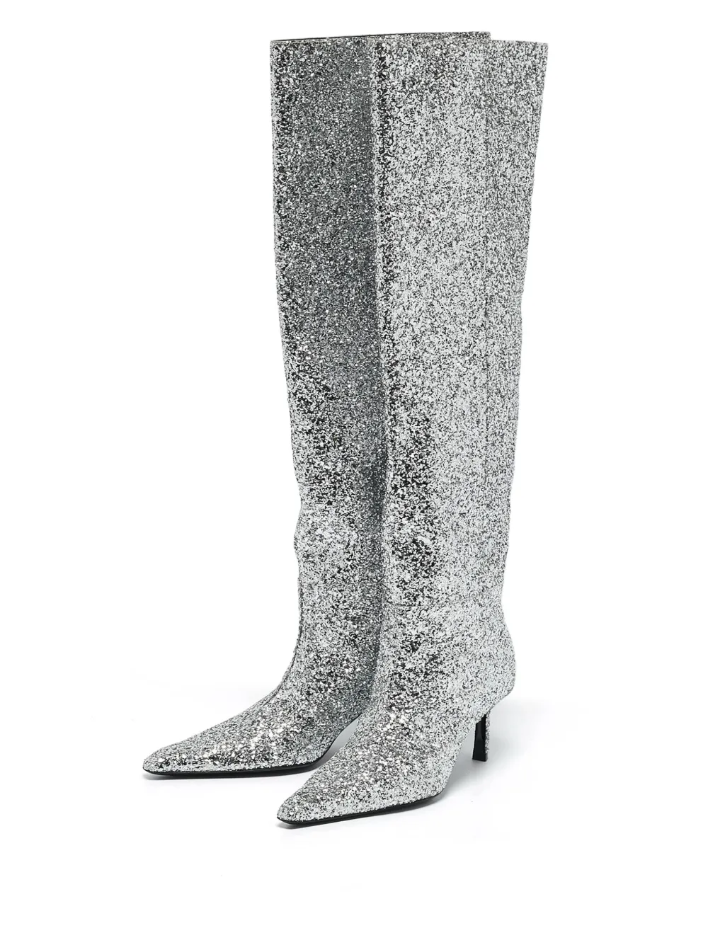 Alexander Wang 2024 60mm glitter boots | Image 2