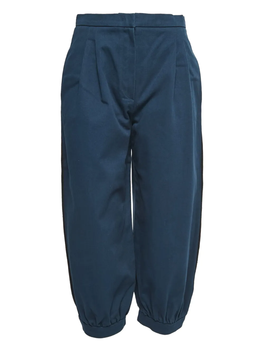 Fendi Pre-Owned Pantaloni plissé - Blu