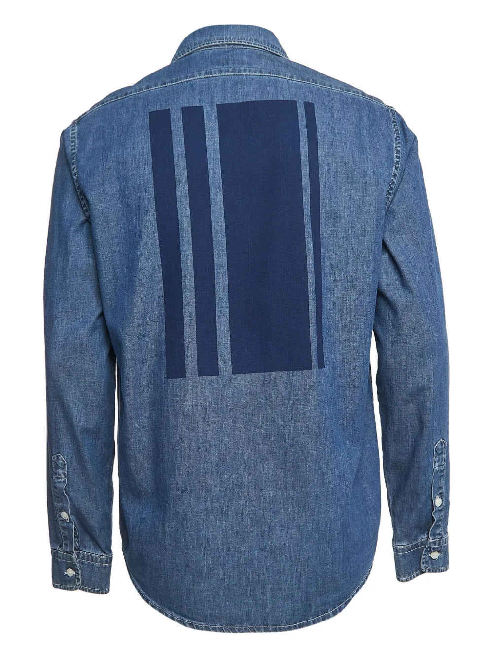 Kenzo Pre-Owned striped denim shirt | Image 2