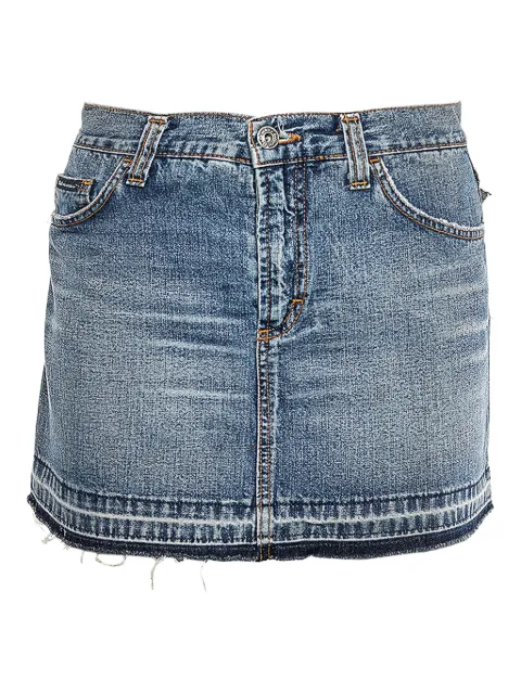 D&G Vintage falda de mezclilla con cinco bolsillos