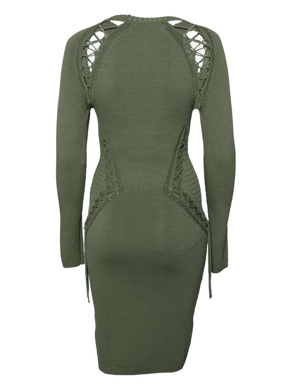 Ronny Kobo lace-up knitted dress | Image 2