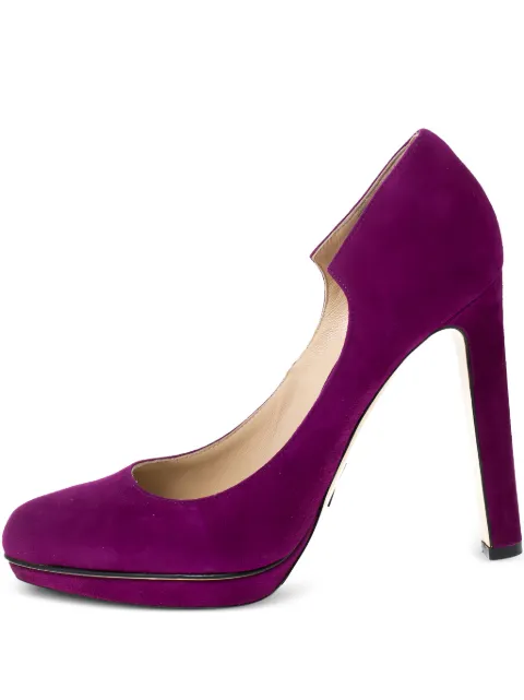 Paul Andrew 115mm suede pumps