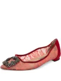 Manolo Blahnik Hangisi pumps - Red