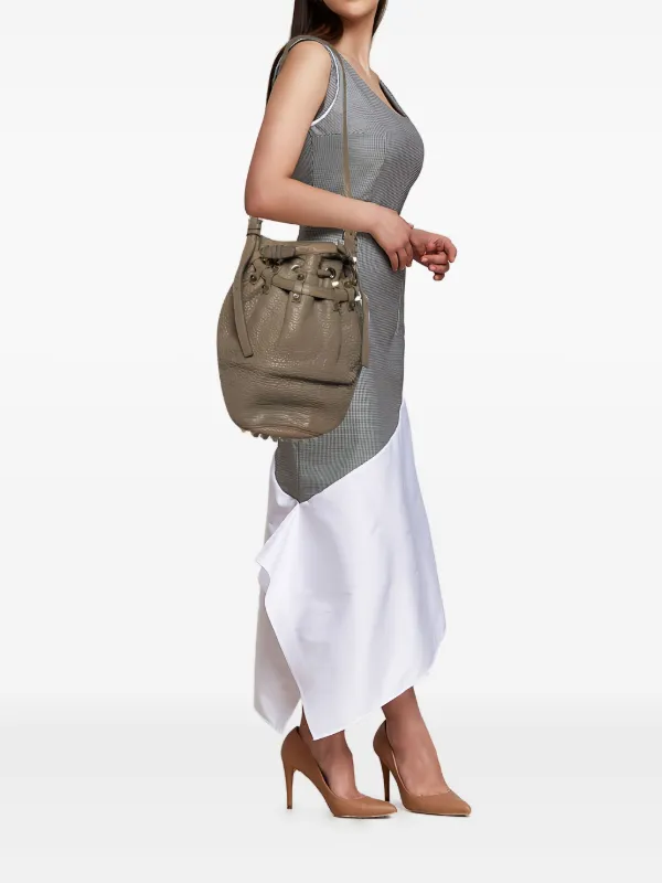 Alexander Wang アレキサンダーワン Diego Bag Pre-Owned Alexander Wang Diego Bucket Bag | Grey | FARFETCH