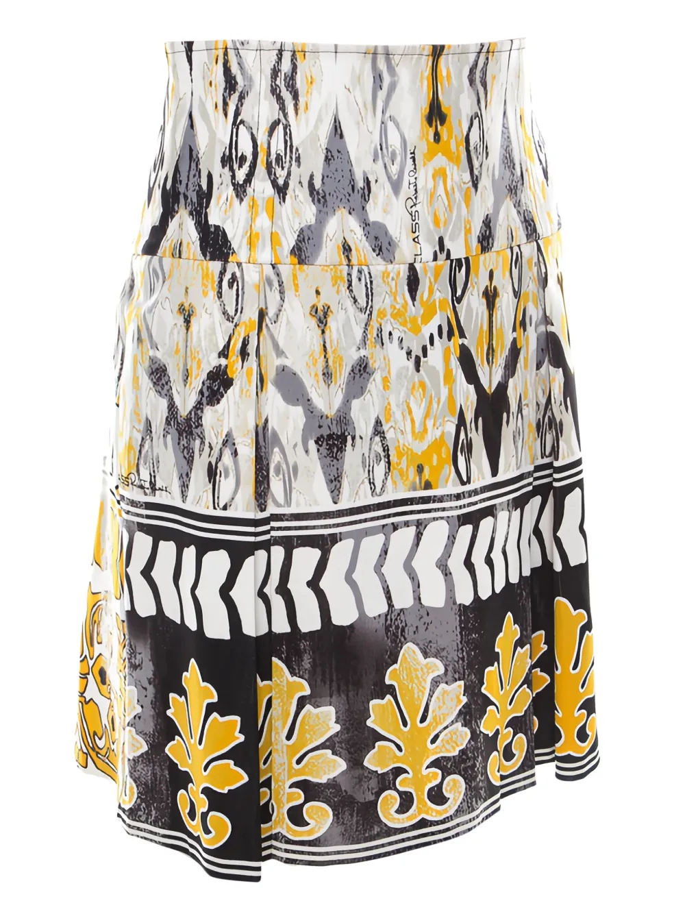Roberto Cavalli Vintage 2024 rok met Ikat-print - Wit