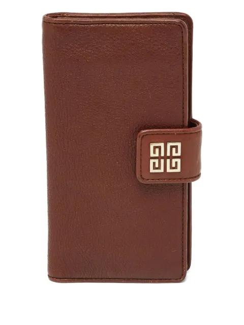 Givenchy Pre-Owned Logo Flap Continental wallet