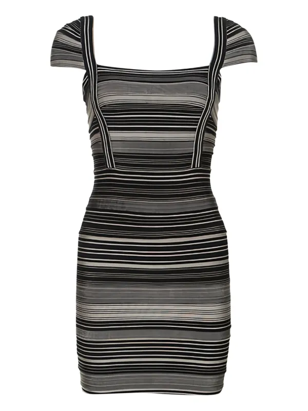 herve leger dress black and white Herve Leger main image 1