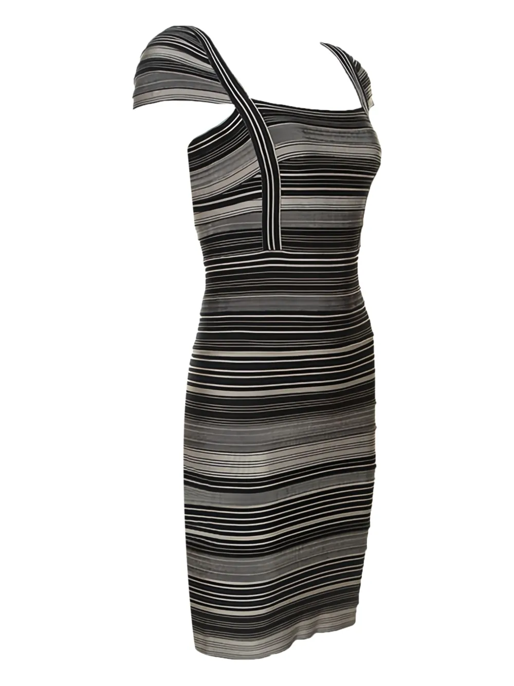 Hervé Léger Pre-Owned Sandra striped dress | Image 2
