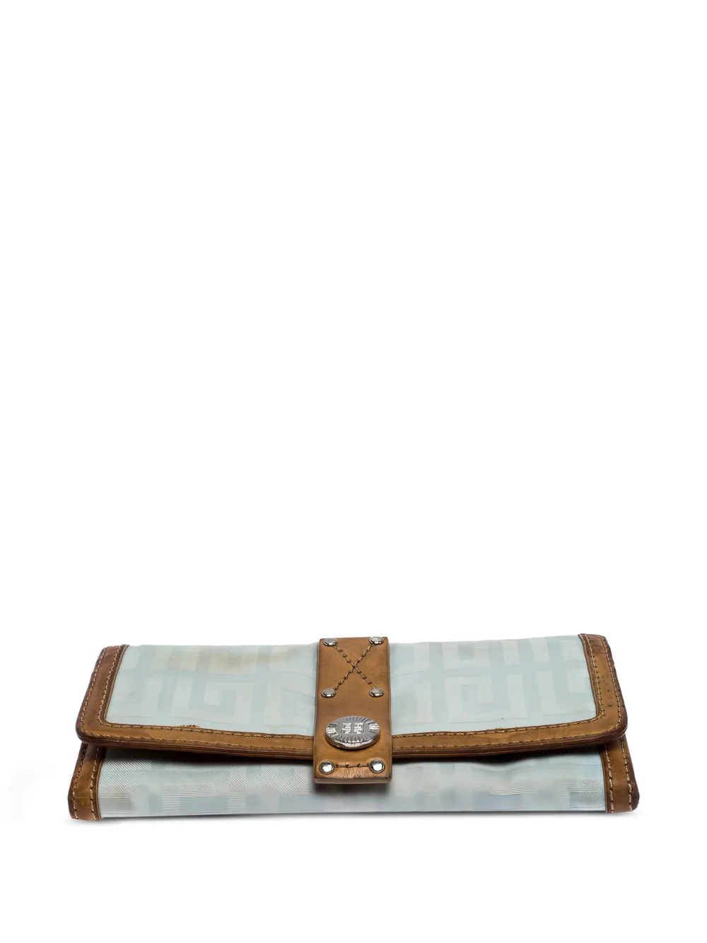 Givenchy Pre-owned Monogram-pattern Wallet in Blue, view 3