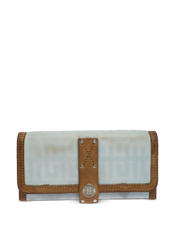 Givenchy Pre-owned Monogram-pattern Wallet in Blue