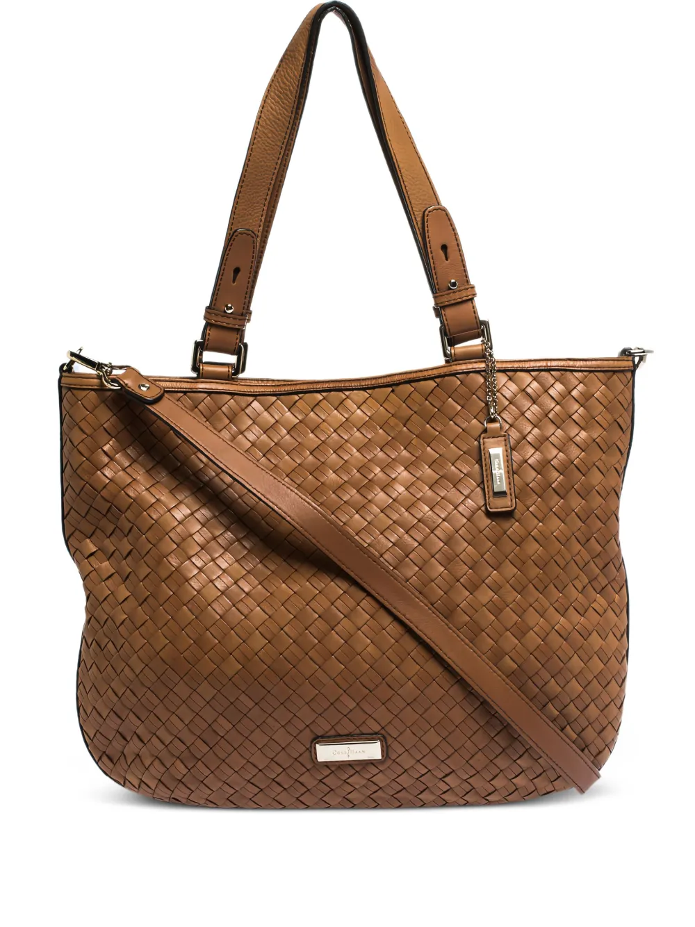 Cole Haan Pre-owned Schultertasche mit Webmuster | Braun | Image 1