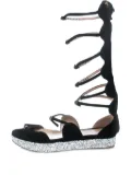Giambattista Valli Vintage pre-owned Gladiator sandals - Black