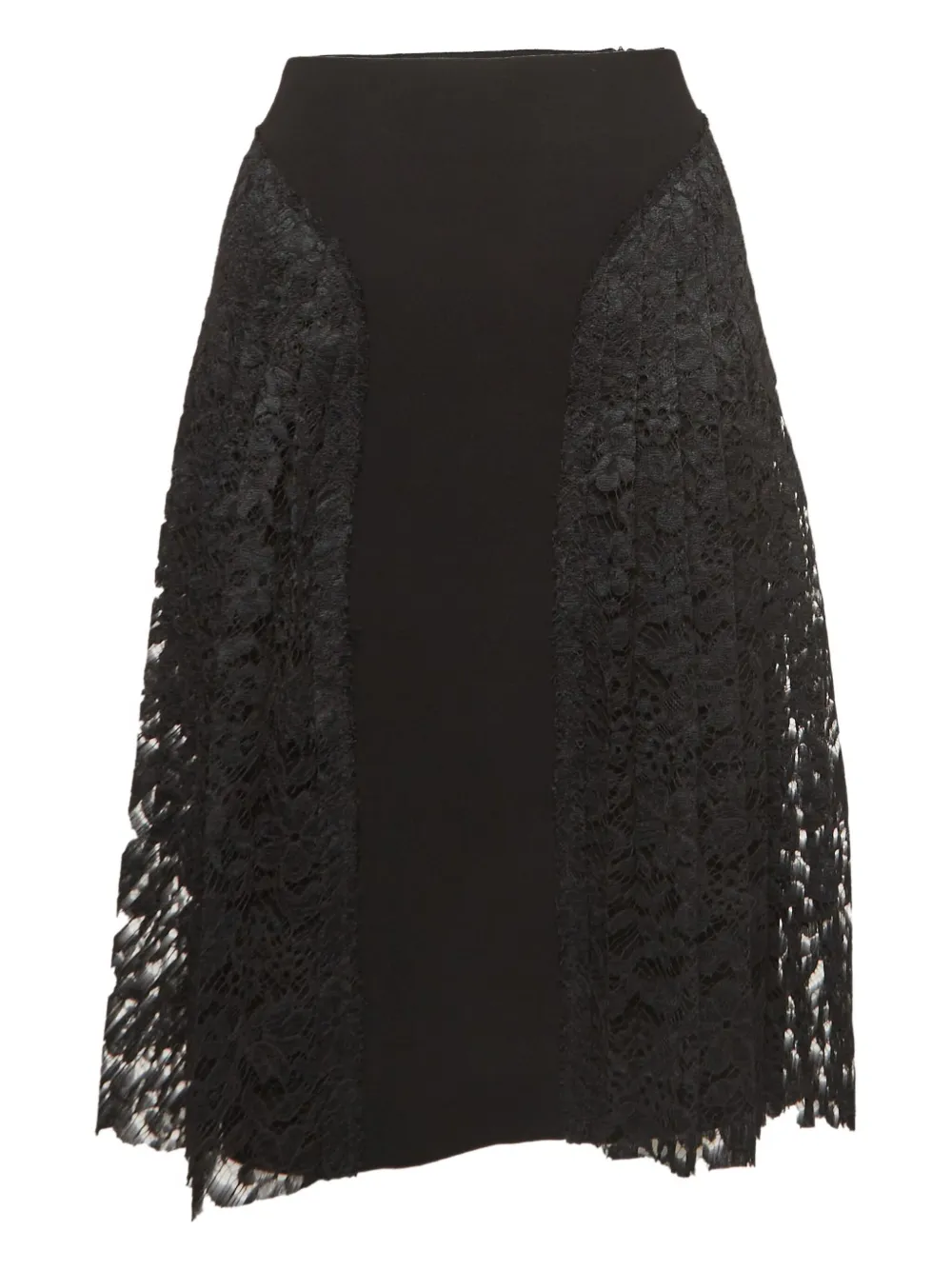 JOSEPH lace-panel skirt | Black | Image 1