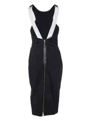 OUR LEGACY V-neck ribbed-knit dress
