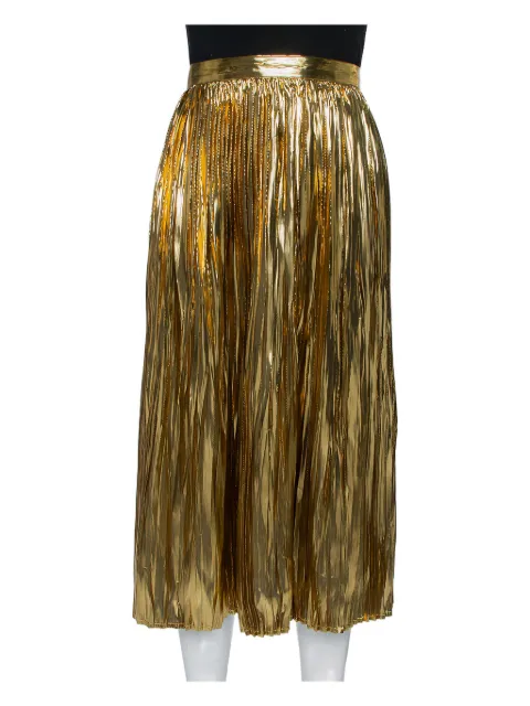 Mes Demoiselles pleated midi skirt 