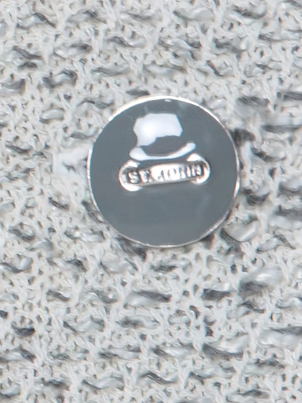 Pre-owned St John 2023 Knitted Jacket In Neutral