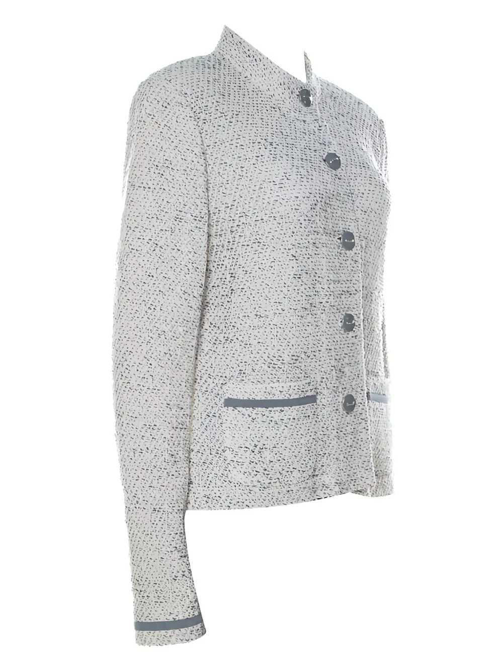 Pre-owned St John 2023 Knitted Jacket In Neutral