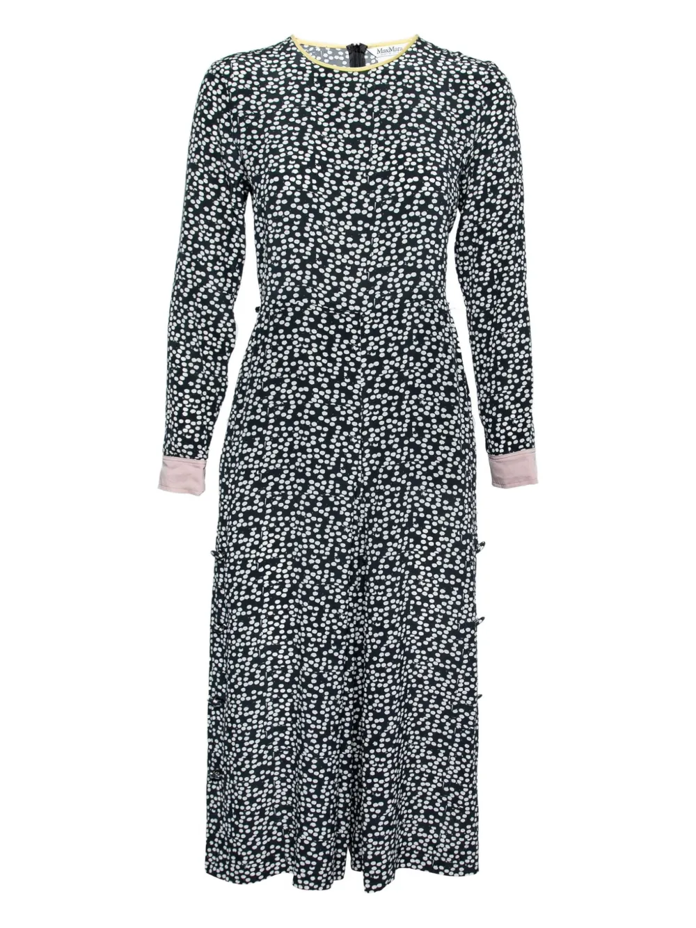 Pre-owned Max Mara 2023 Polka-dot Jumpsuit In Blue