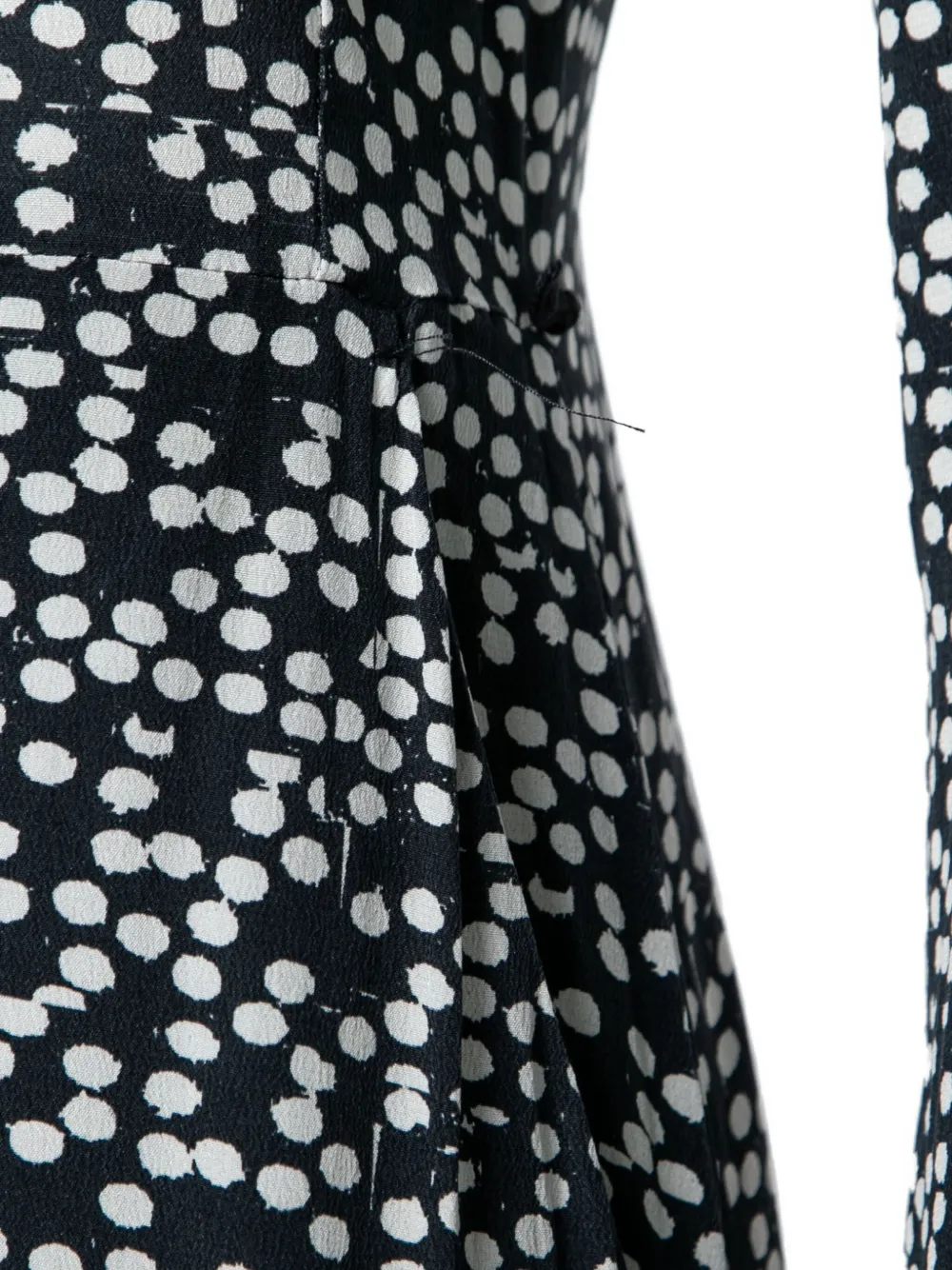 Pre-owned Max Mara 2023 Polka-dot Jumpsuit In Blue