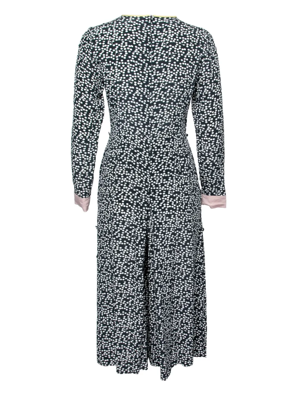 Pre-owned Max Mara 2023 Polka-dot Jumpsuit In Blue