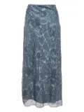 Polo Ralph Lauren Vintage 2024 beaded skirt - Blue