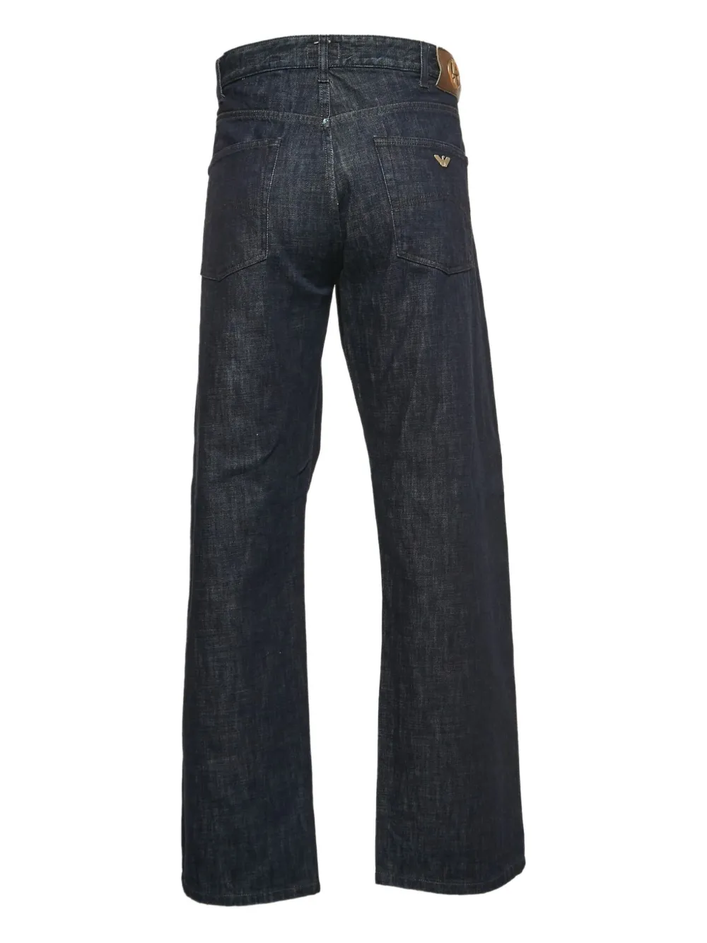 Giorgio Armani Pre-Owned 2023 logo-patch jeans | Image 2