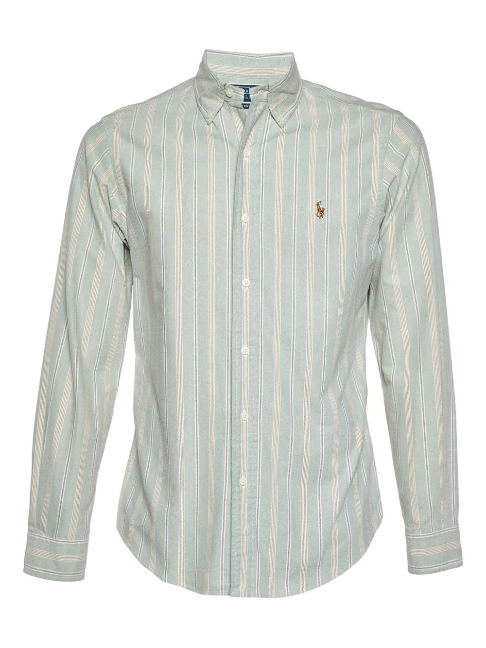 Polo Ralph Lauren Vintage Camicia a righe in cotone - Verde