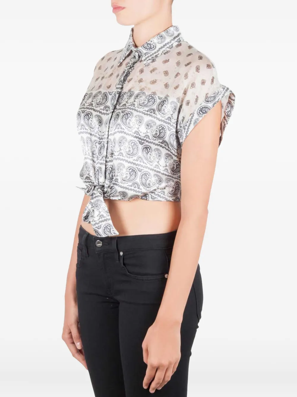 Pierre Balmain haut à motif cachemire pre-owned | Image 2