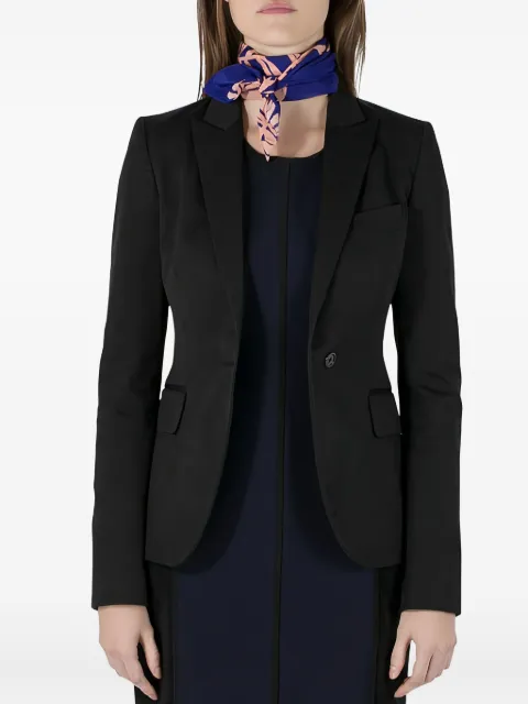 Vionnet Vintage leaf-print silk scarf