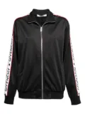 Givenchy Pre-Owned logo-tape track jacket - Black