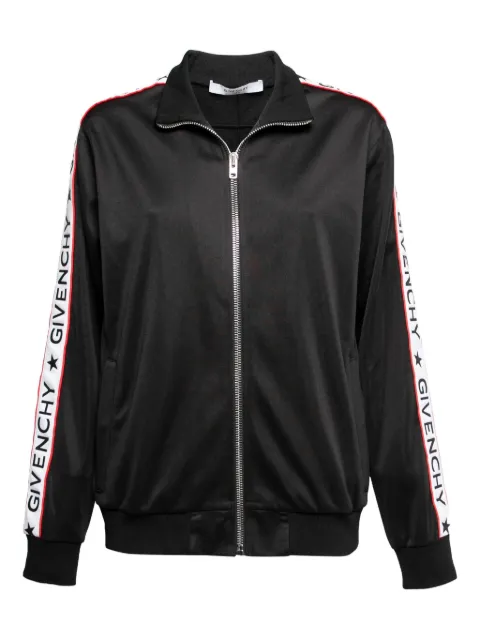 Givenchy Pre-Owned logo-tape track jacket