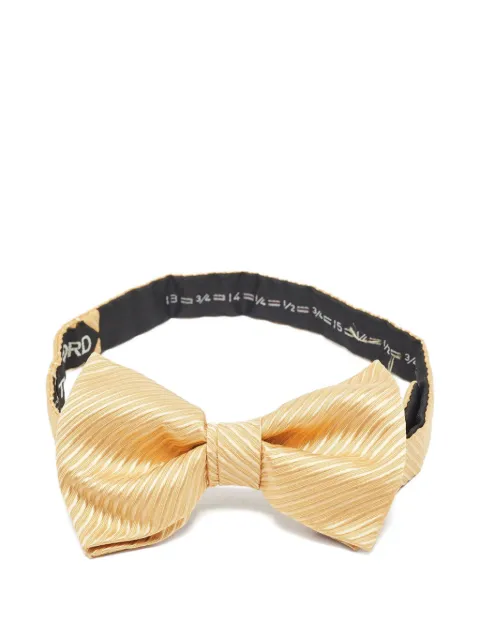 Tom Ford Vintage pre-owned striped silk bow tie