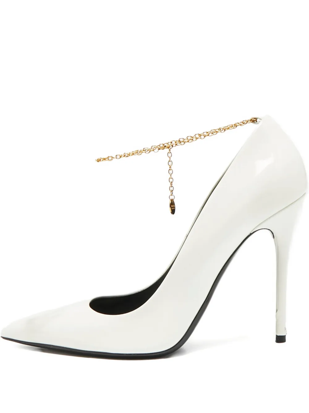Pre-owned Tom Ford 115mm Leather Heeled Pumps
