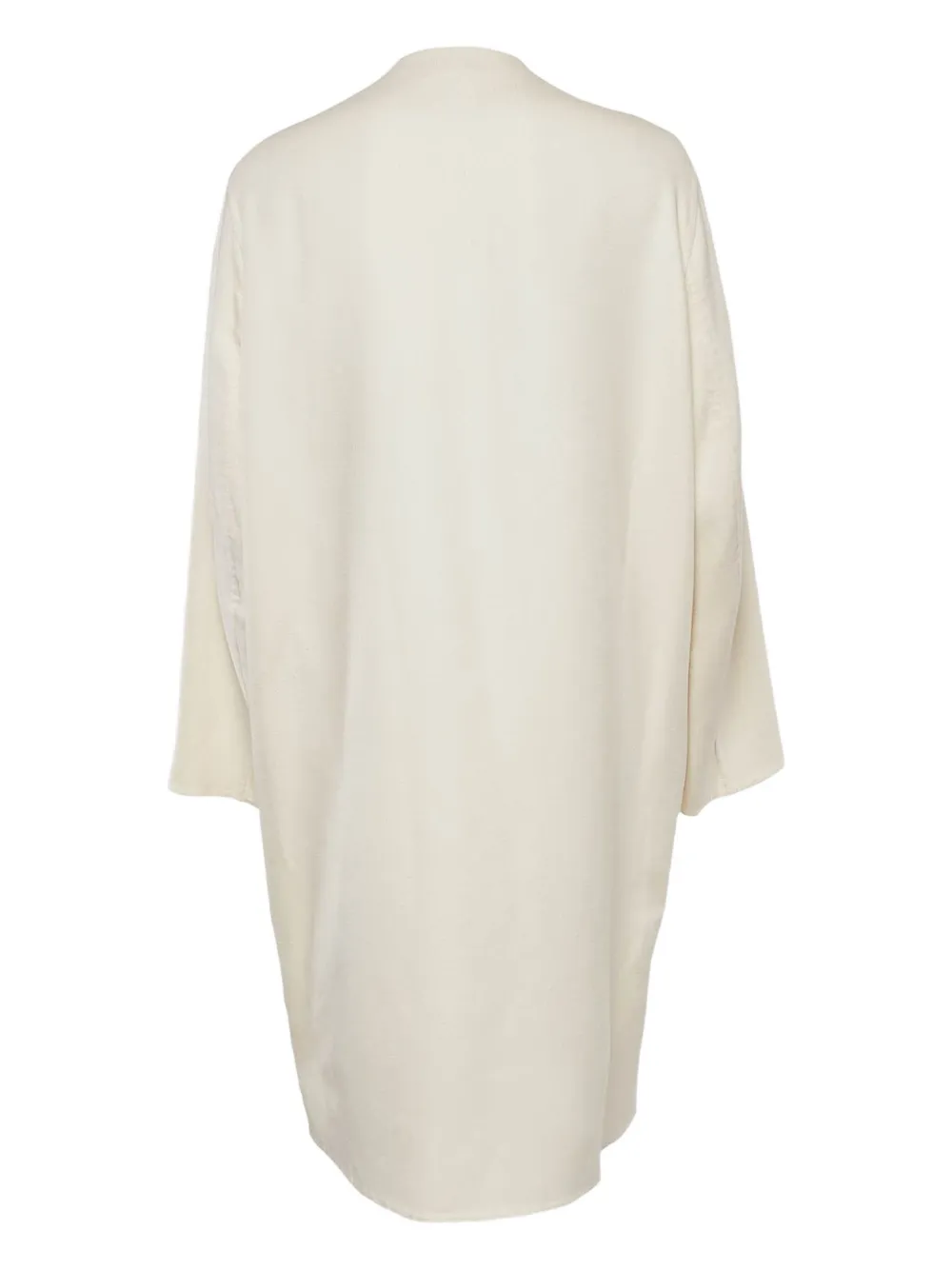 Hermès Pre-Owned cashmere coat - ホワイト Hermès Pre-Owned cashmere coat - ホワイト