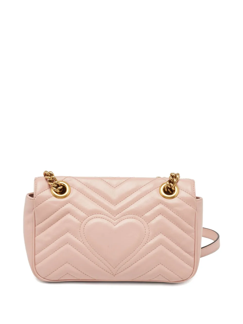 Gucci Pre-Owned GG Marmont chevron chain-strap shoulder bag | Image 2