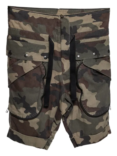 Faith Connexion camouflage cargo shorts