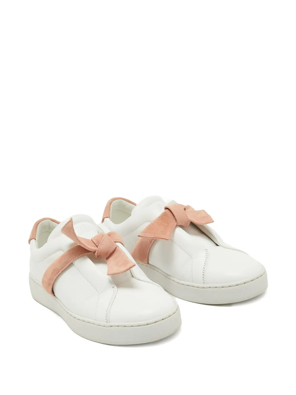 Alexandre Birman Pre-owned Clarita sneakers met strik - Wit