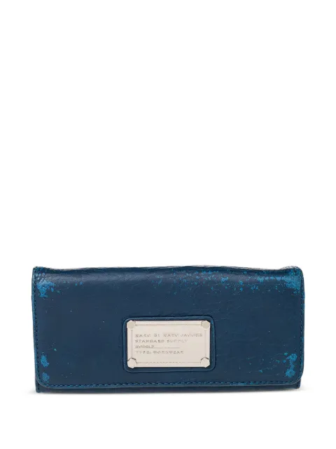Marc By Marc Jacobs logo-plate wallet