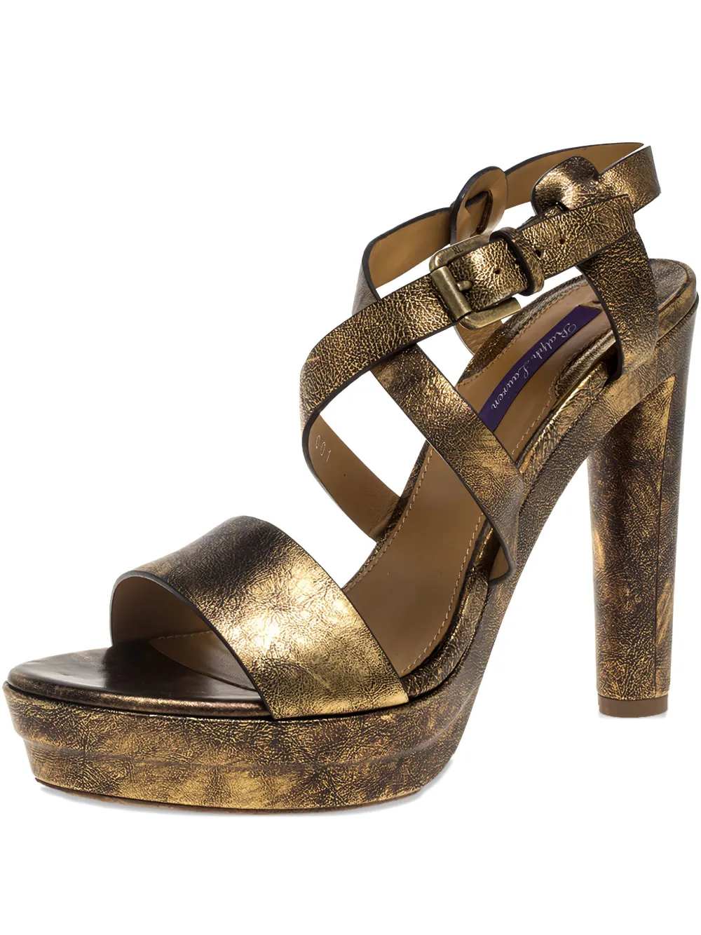 Pre-owned Polo Ralph Lauren 130mm Patent-leather Sandals