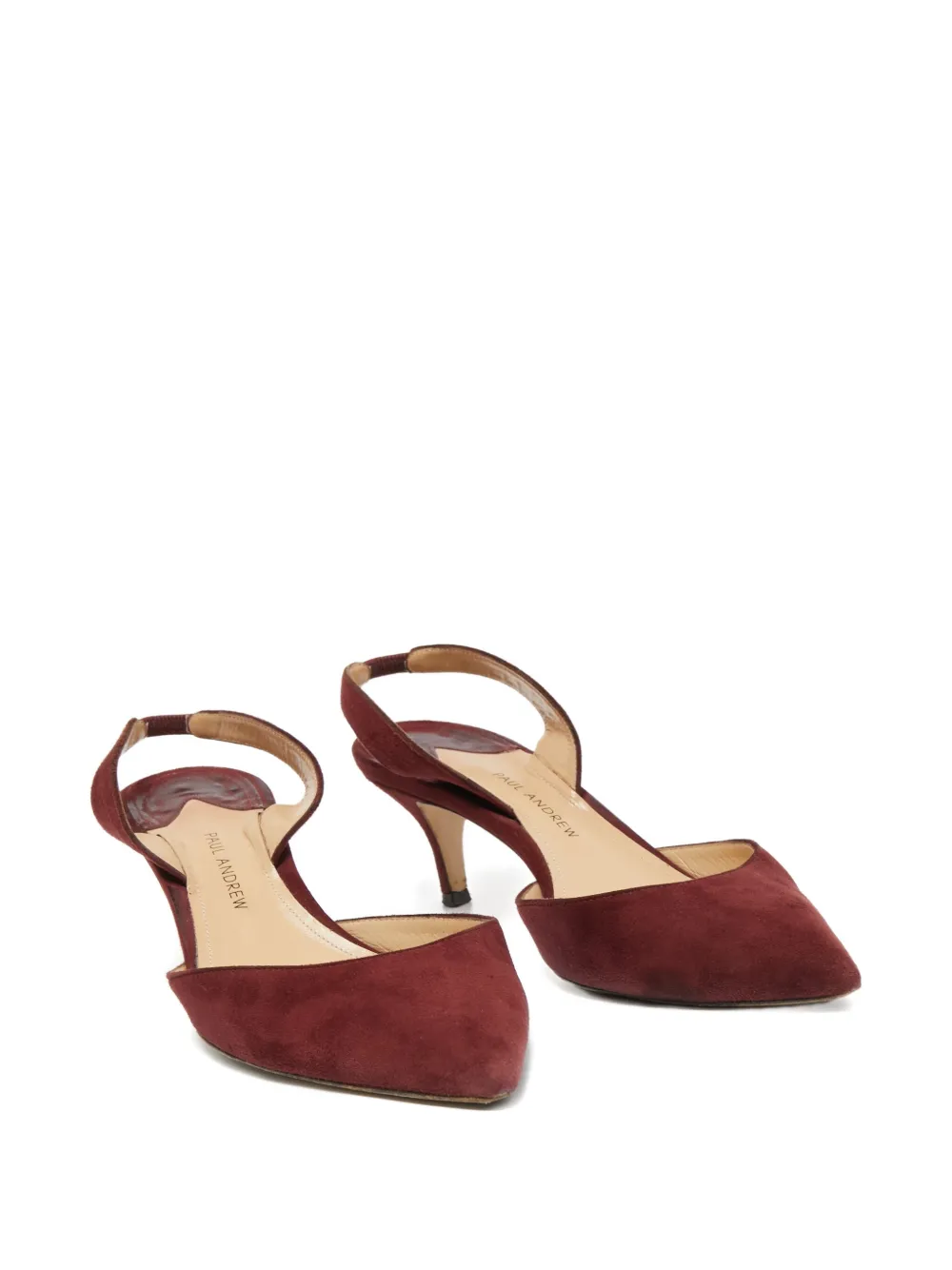 Paul Andrew suede slingback pumps | Image 2