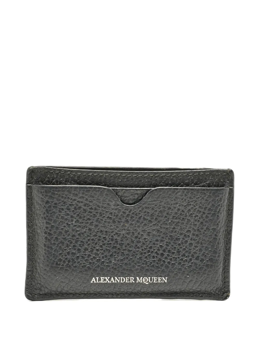 Alexander McQueen Pre-Owned Portemonnaie mit Logo-Print - Schwarz