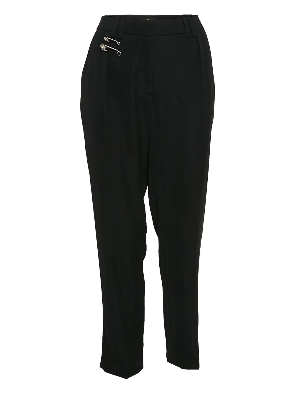 Versus Pre-Owned Pantaloni con spilla da balia - Nero