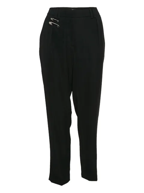 Versus Pre-Owned safety pin-detail trousers