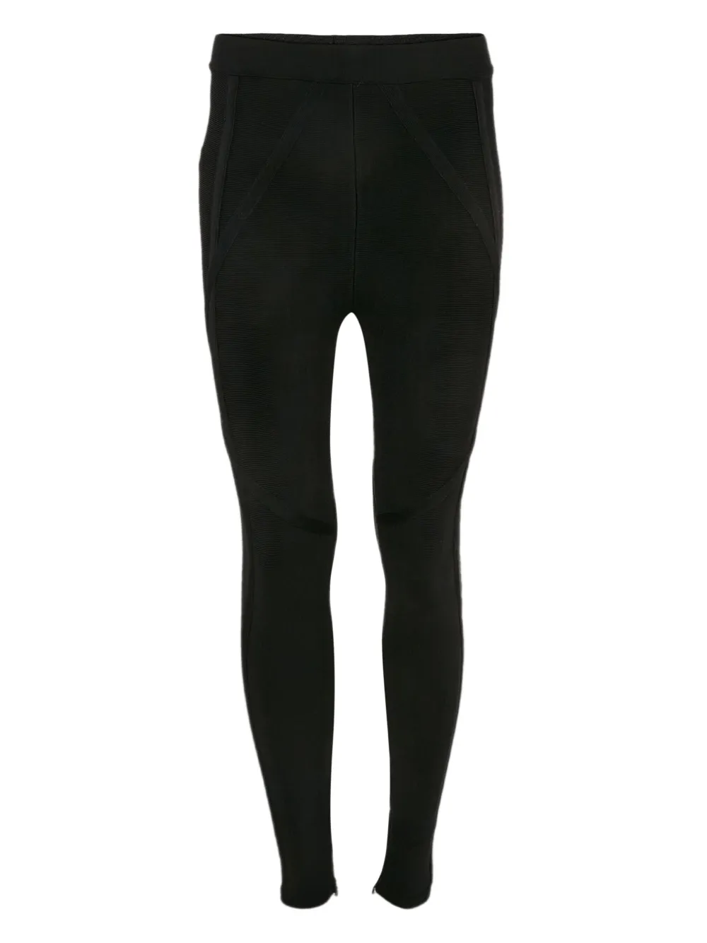 Hervé Léger Pre-Owned knitted leggings | Black | Image 1